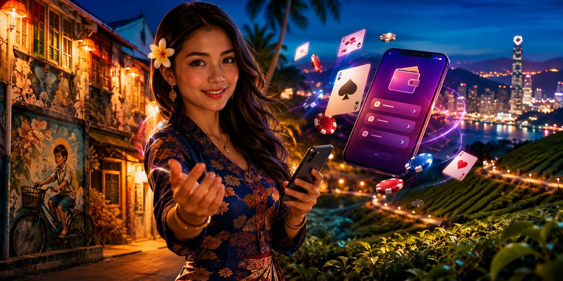 Pemain poker Penang memainkan permainan kad popular di platform glc250 dalam suasana tempatan